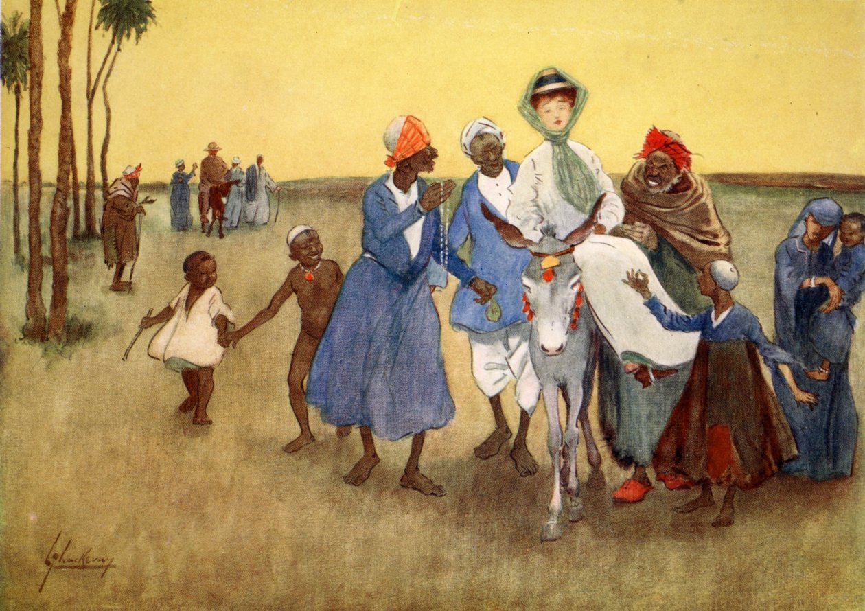 एंटीक कीट, &39;द लाइट साइड ऑफ़ मिस्र&39;, 1908 से द्वारा लांस ठाकरे