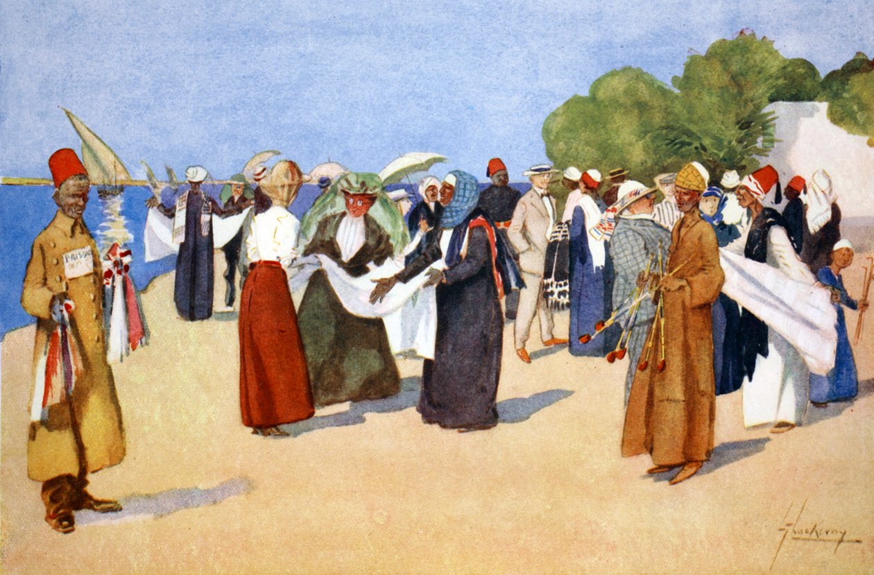 सौदा शिकार, 1908। द्वारा लांस ठाकरे