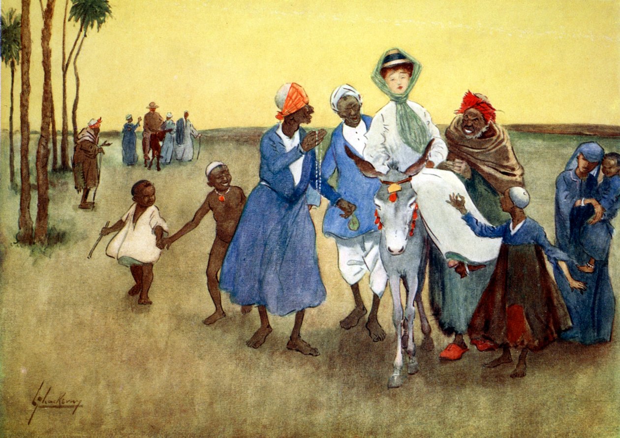 'द एंटीक पेस्ट', 1908। द्वारा लांस ठाकरे