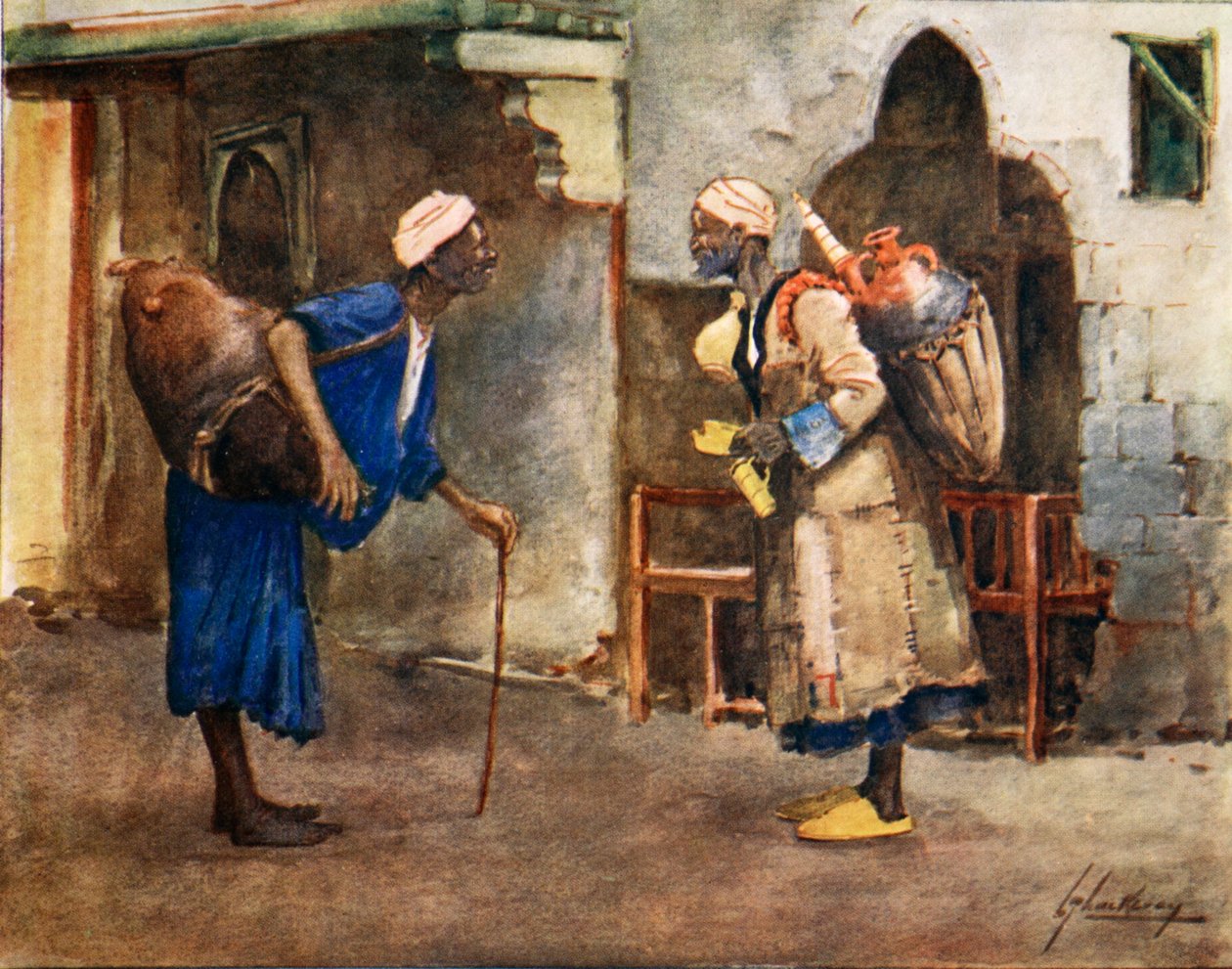 1908 के &39;द लाइट साइड ऑफ़ मिस्र&39; से वाटर्स की बैठक द्वारा लांस ठाकरे