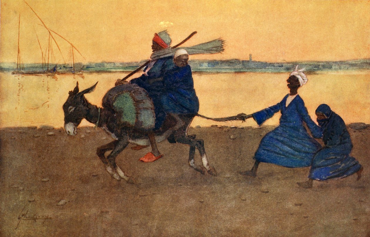 'द सिली ऐस', 1908। द्वारा लांस ठाकरे