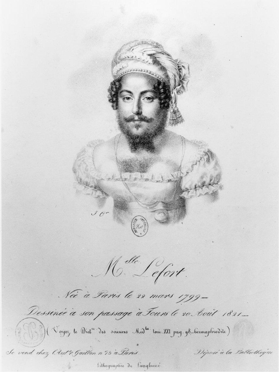 मेडमियोसेले लेफ़ोर्ट (b.1799), 20 अगस्त 1821 द्वारा Langlume
