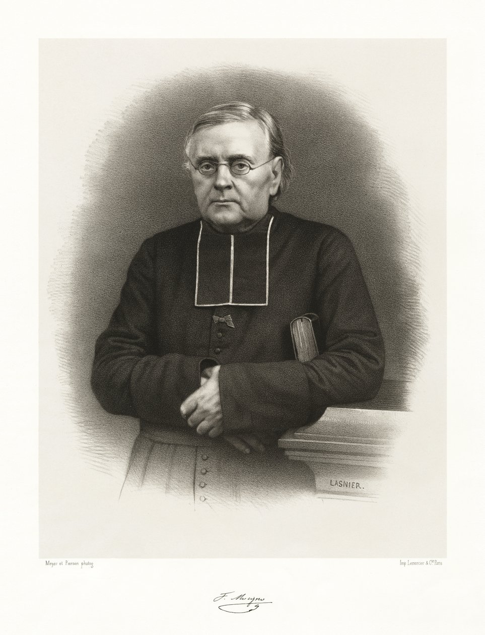 फ्रांकोइस नेपोलियन मैरी मोइग्नो, 1865-66 द्वारा Lasnier
