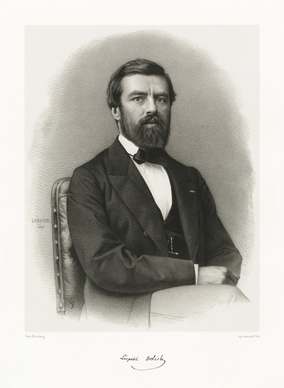 लेपोल्ड विक्टर डेलिसल, 1865-66 द्वारा Lasnier