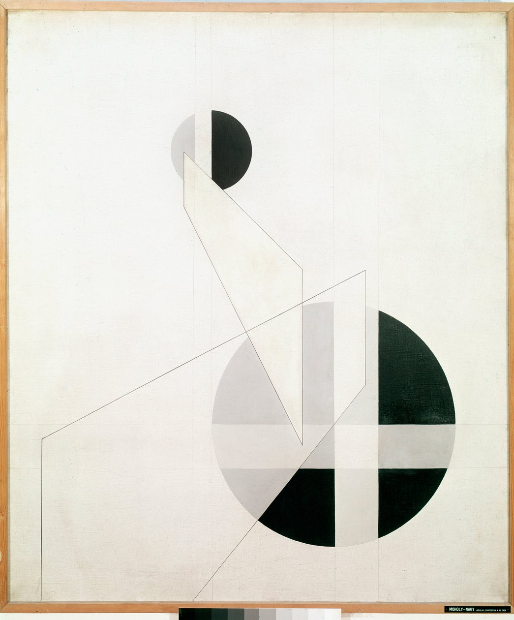 Laszlo Moholy-Nagy द्वारा रचना एक XX पेंटिंग द्वारा लेज़लो मोहोली नेगी