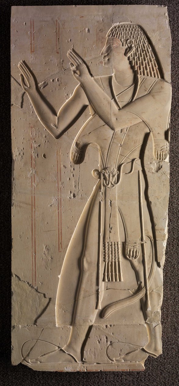 एक्सेलसिस्टिकल ड्रेस में मेंटुमैट, c.667-647 ईसा पूर्व द्वारा देर से मिस्र