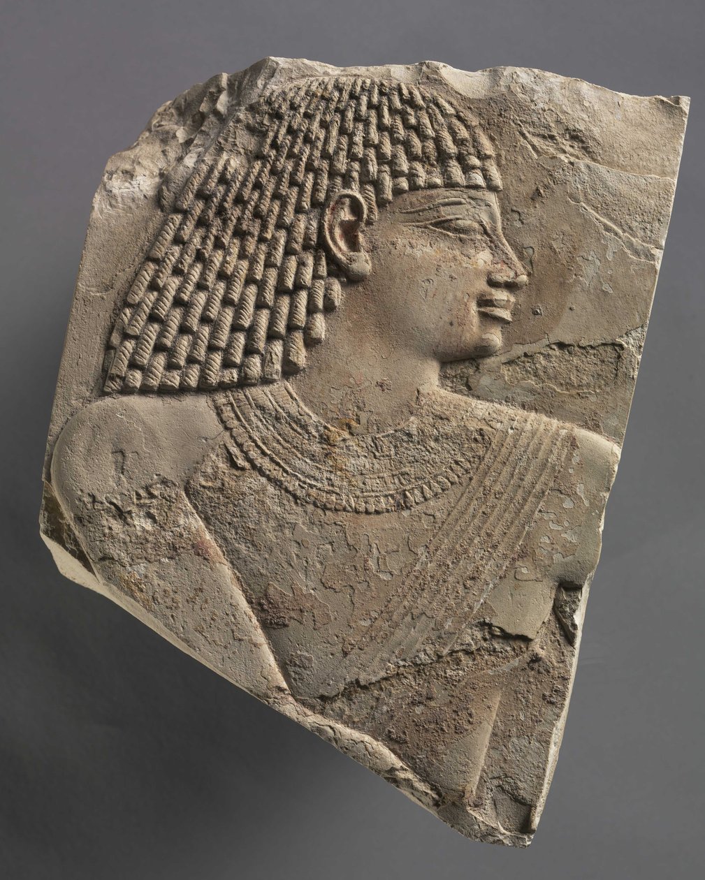 एक आदमी का छोटा सिर, c.667-647 ई.पू. द्वारा देर से मिस्र
