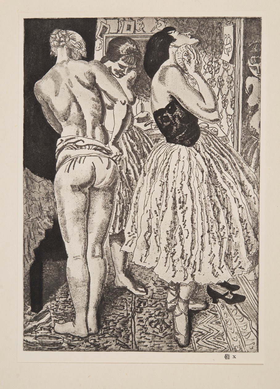 थ्री ग्रेस ऑफ़ द बैले, पब। 1927. द्वारा लौरा नाइट