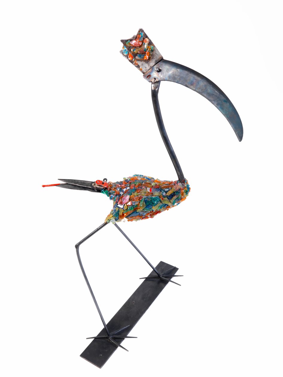 सारस, 2009 (धातु) द्वारा लॉरी सिमंसन