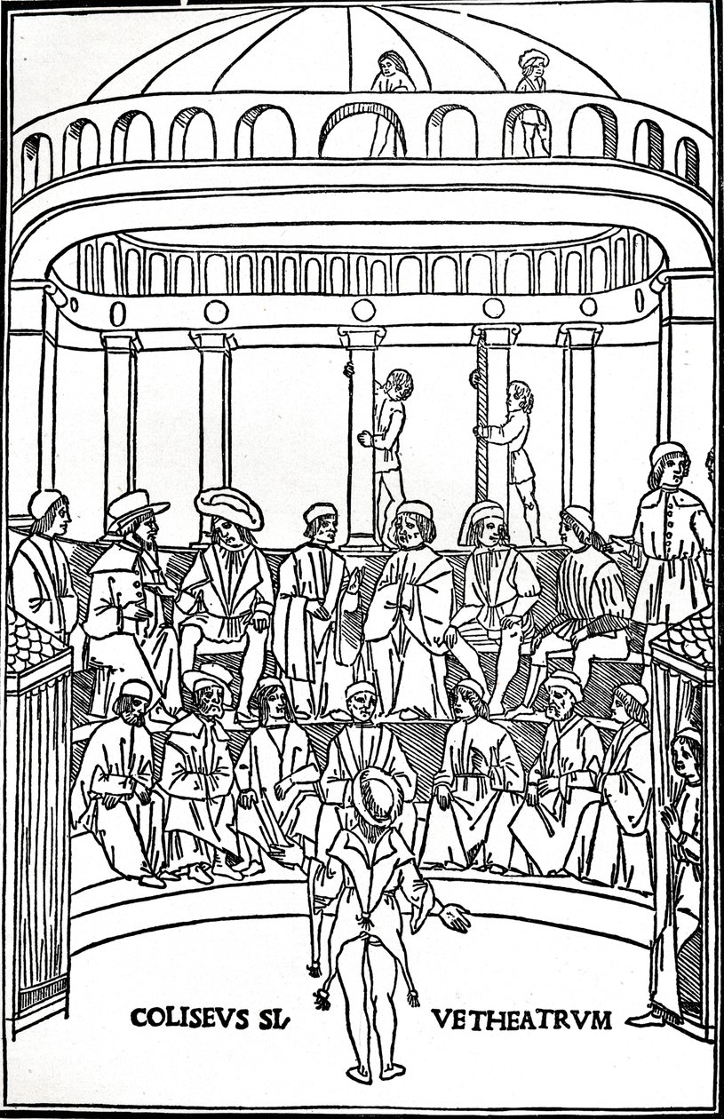 Plantus, कॉमेडी, c1511 द्वारा लाजर डी सोर्डी