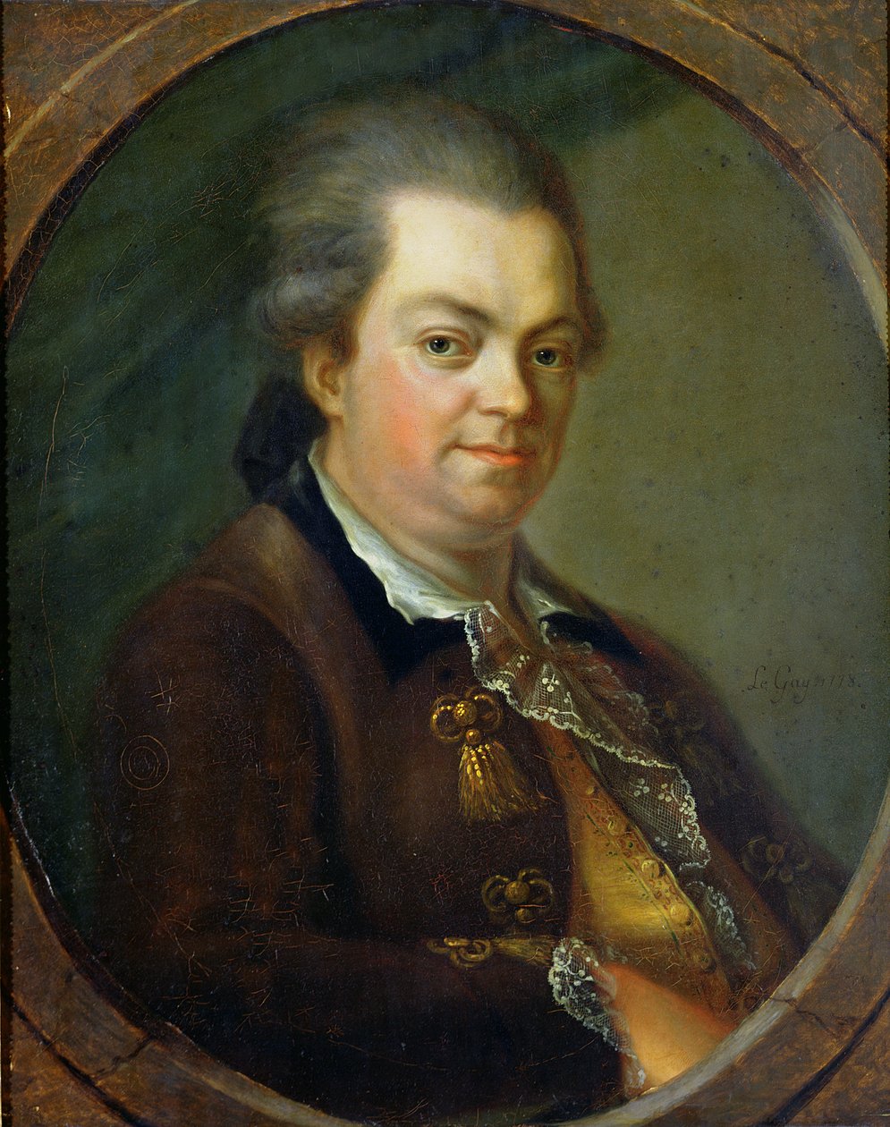 पोर्ट्रेट ने एलेसेंड्रो डी कैगलियोस्ट्रो (1743-95) 1778 की गणना की द्वारा ले गे