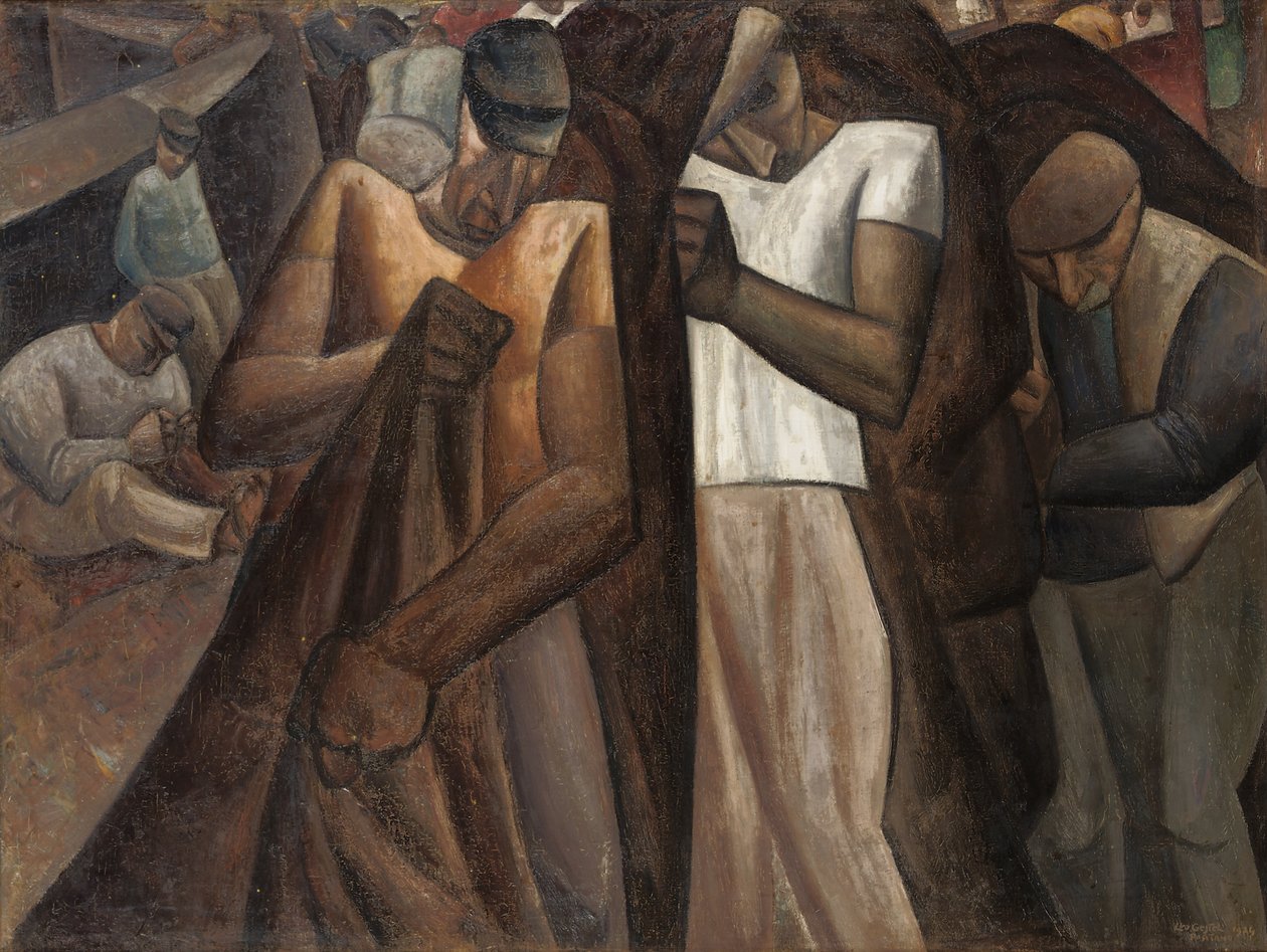 Nettendragers, c.1924 (कैनवास पर तेल) द्वारा लियो गेस्टेल
