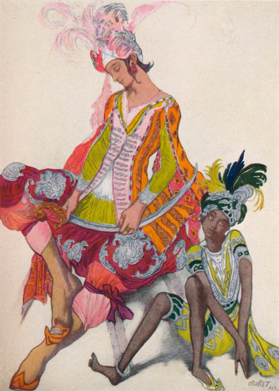 रेवंत प्रिंस एंड स्लेव, 1922, 1923 द्वारा लियोन बक्स्तो