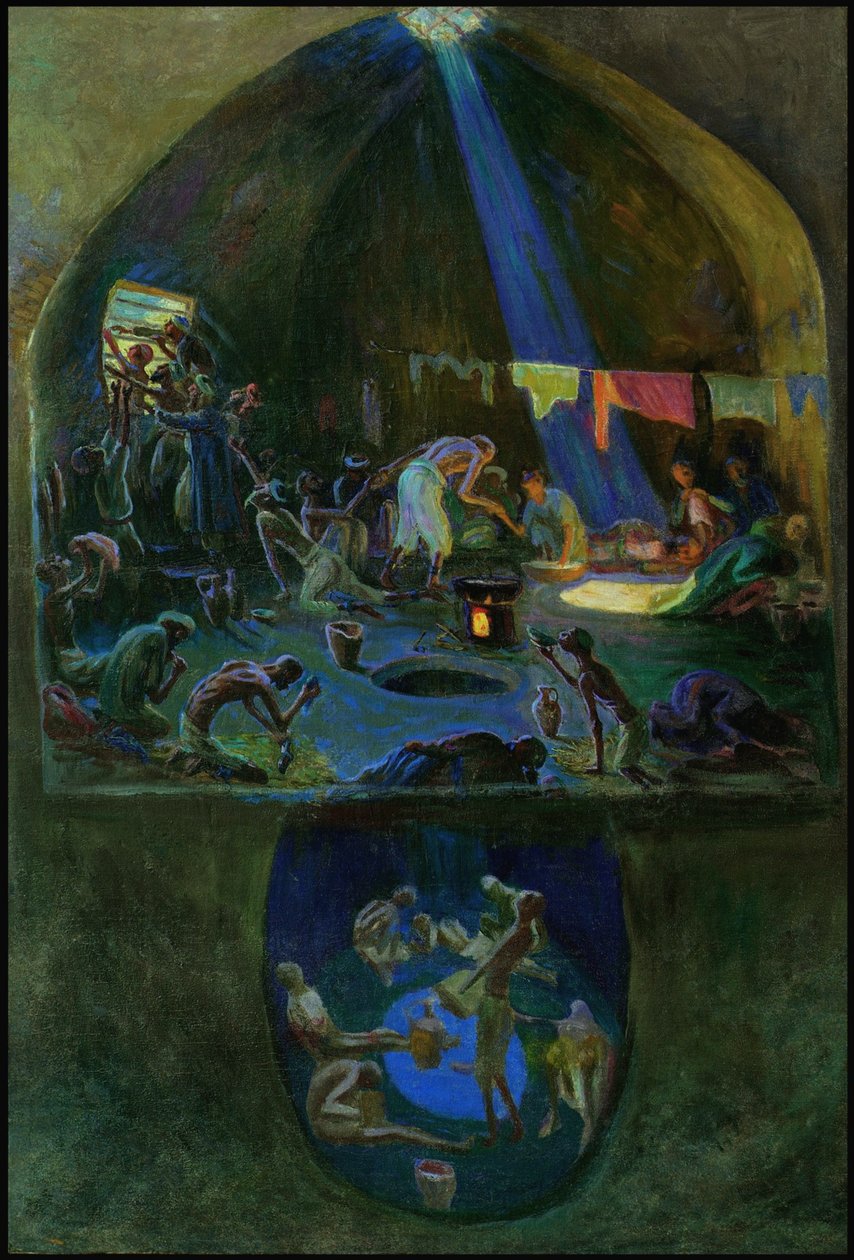 जिंदान जेल, 1930 के दशक। द्वारा लियोन ब्यूर