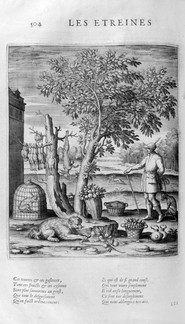 द एट्रिन्स, गिफ्ट, 1615 द्वारा लियोनार्ड गॉल्टियर