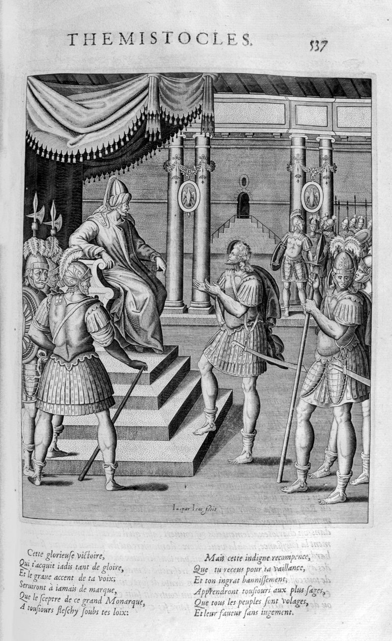 Themistocles, 1615 द्वारा लियोनार्ड गॉल्टियर