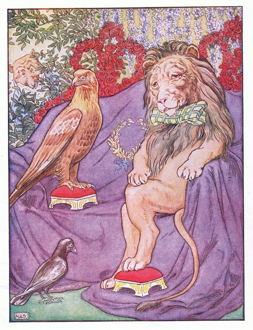 और ईगल &39;जॉनी क्रो&39;स पार्टी&39;, c.1930 से काफी रीगल, दृष्टांत देखा द्वारा लियोनार्ड लेस्ली ब्रुक