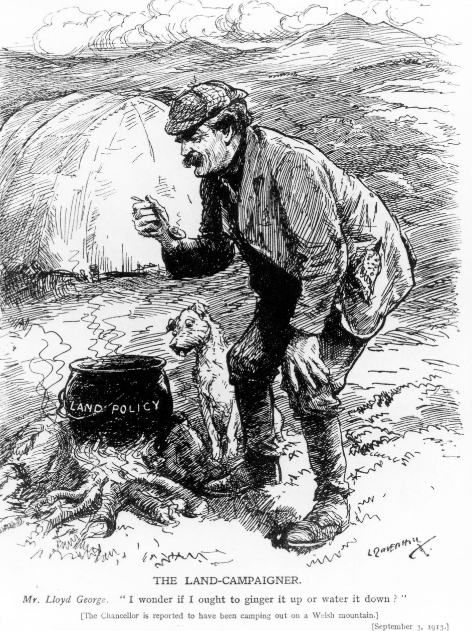 द लैंड-कैंपेनर, 1913 द्वारा लियोनार्ड रेवेन हिल