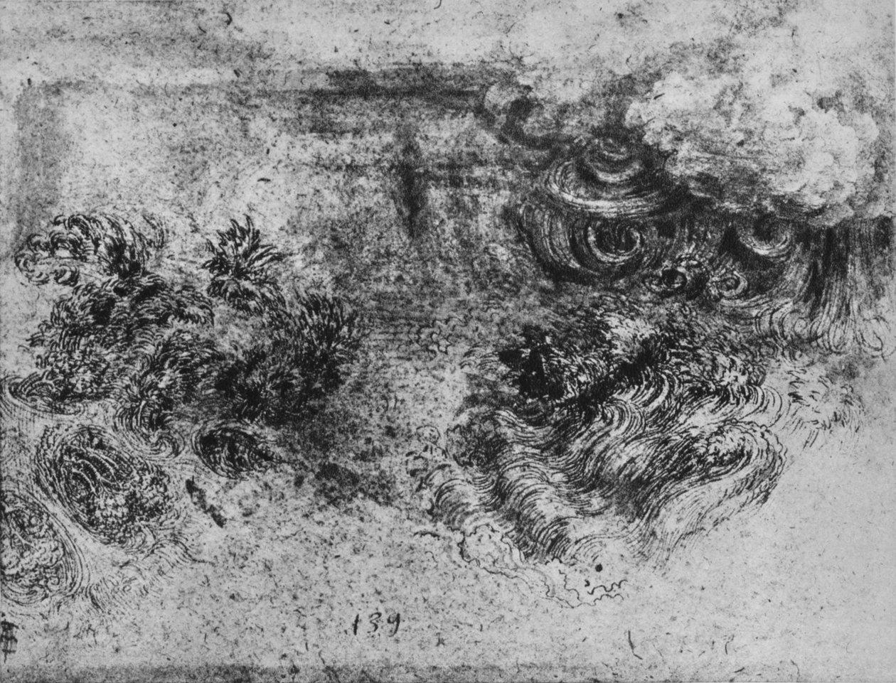 ए डेल्यूज, c1480 1945 द्वारा लियोनार्डो दा विंची