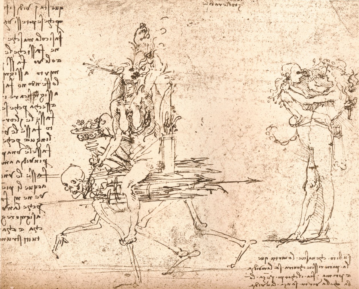 एलेगॉरिकल रचना, c1472-c1519 1883 द्वारा लियोनार्डो दा विंची