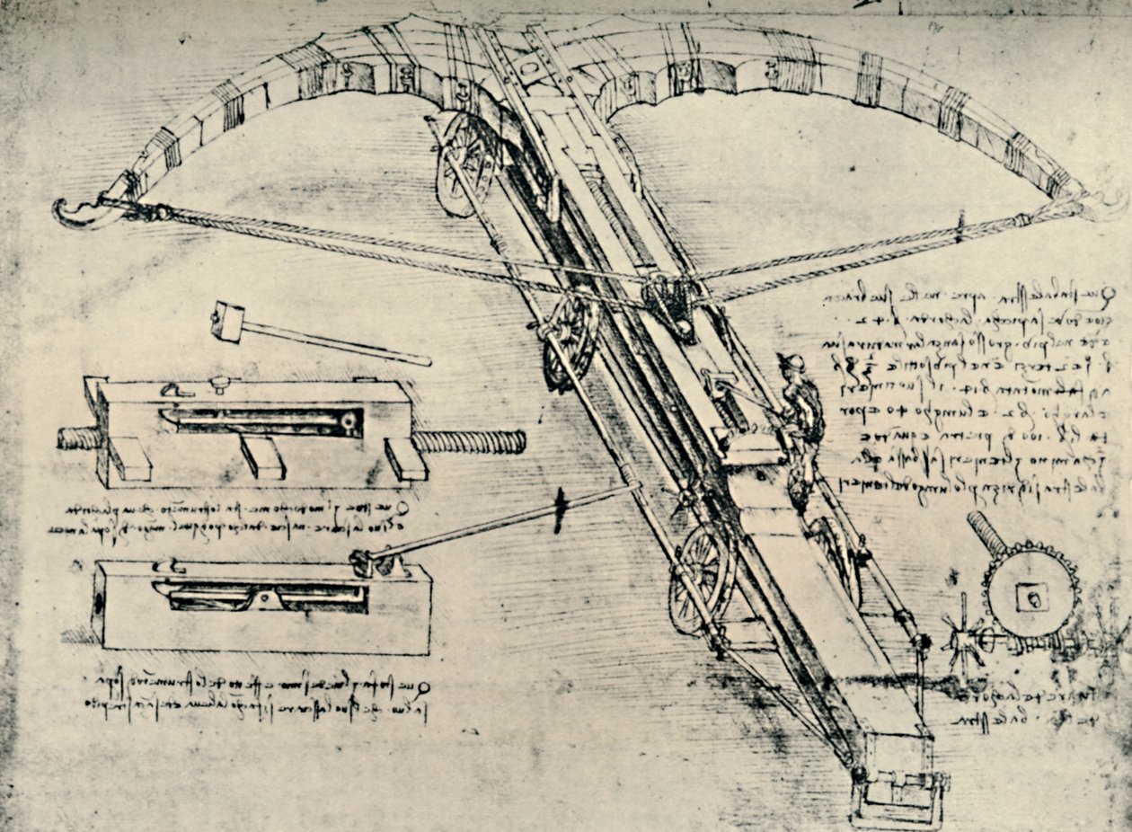 बलिस्टा, 1928 द्वारा लियोनार्डो दा विंची