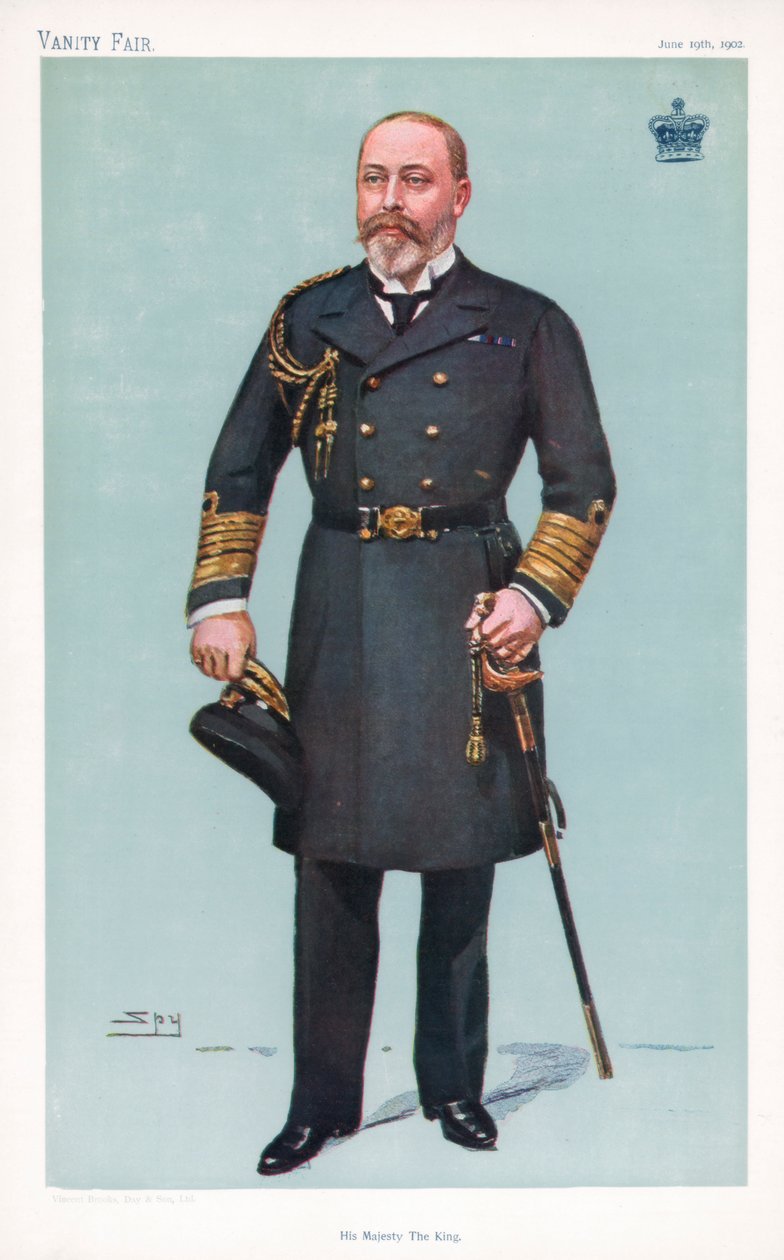 महामहिम राजा, 1902 द्वारा लेस्ली मैथ्यू वार्ड