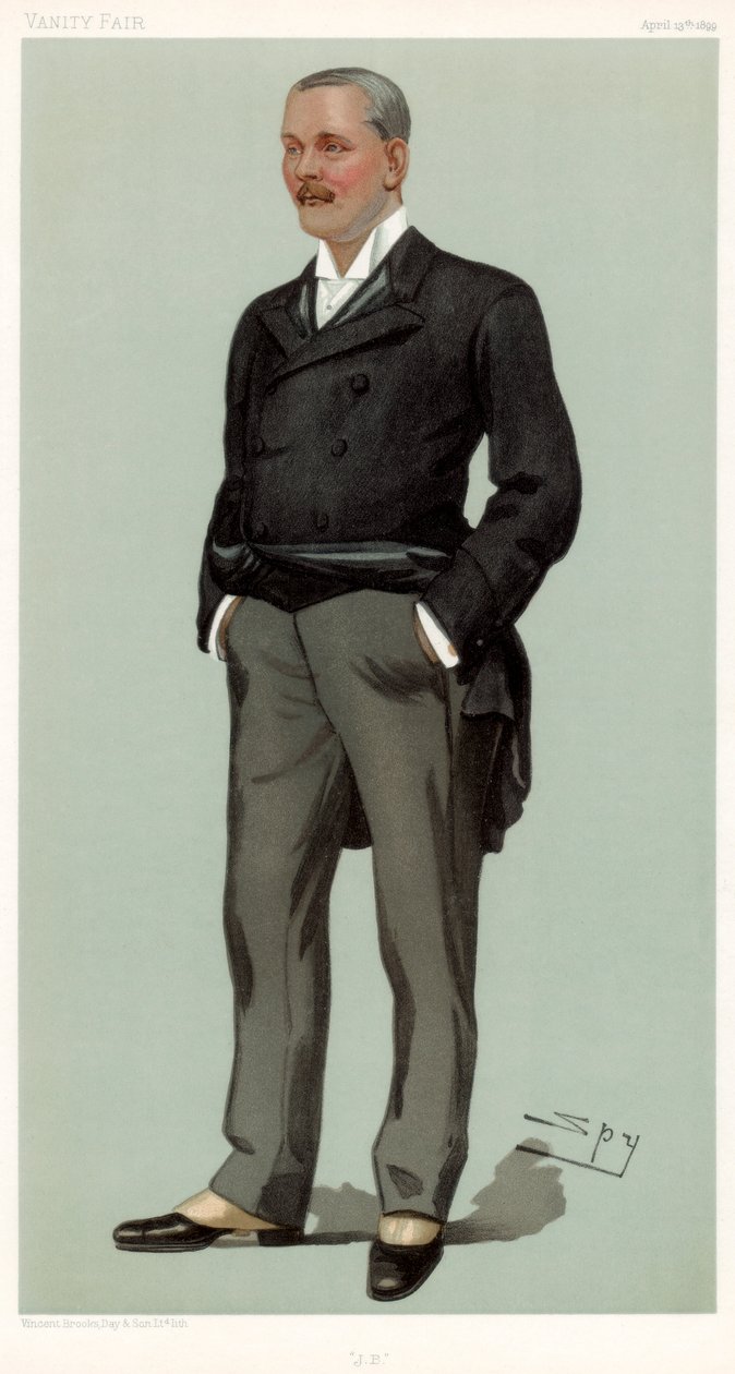 जेबी, जॉन बालफोर, 1 बैरन किंनॉस, स्कॉटिश वकील और राजनीतिज्ञ, 1899 द्वारा लेस्ली मैथ्यू वार्ड