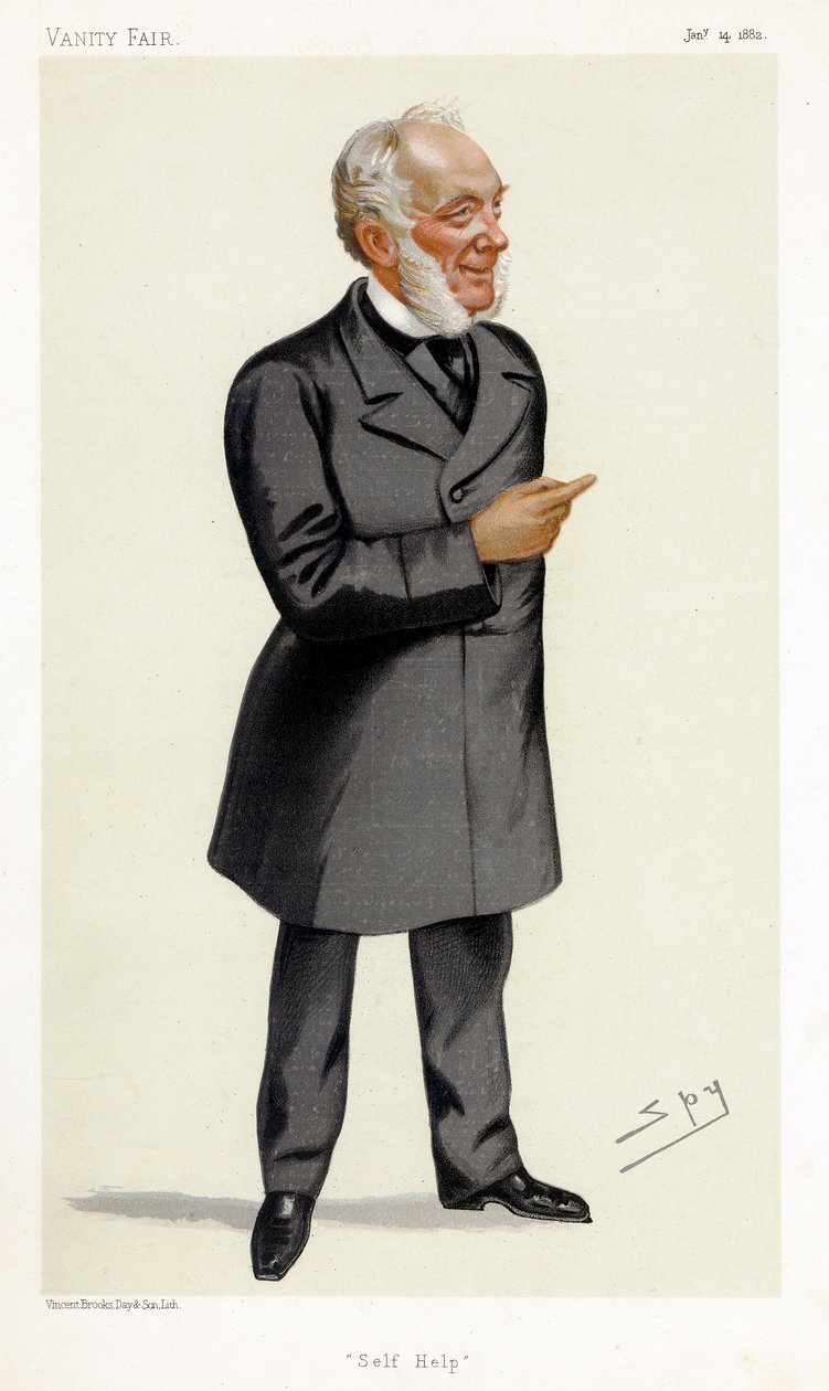 सैमुअल स्माइल्स, स्कॉटिश लेखक, चिकित्सक, सर्जन और समाज सुधारक, 1882 द्वारा लेस्ली मैथ्यू वार्ड