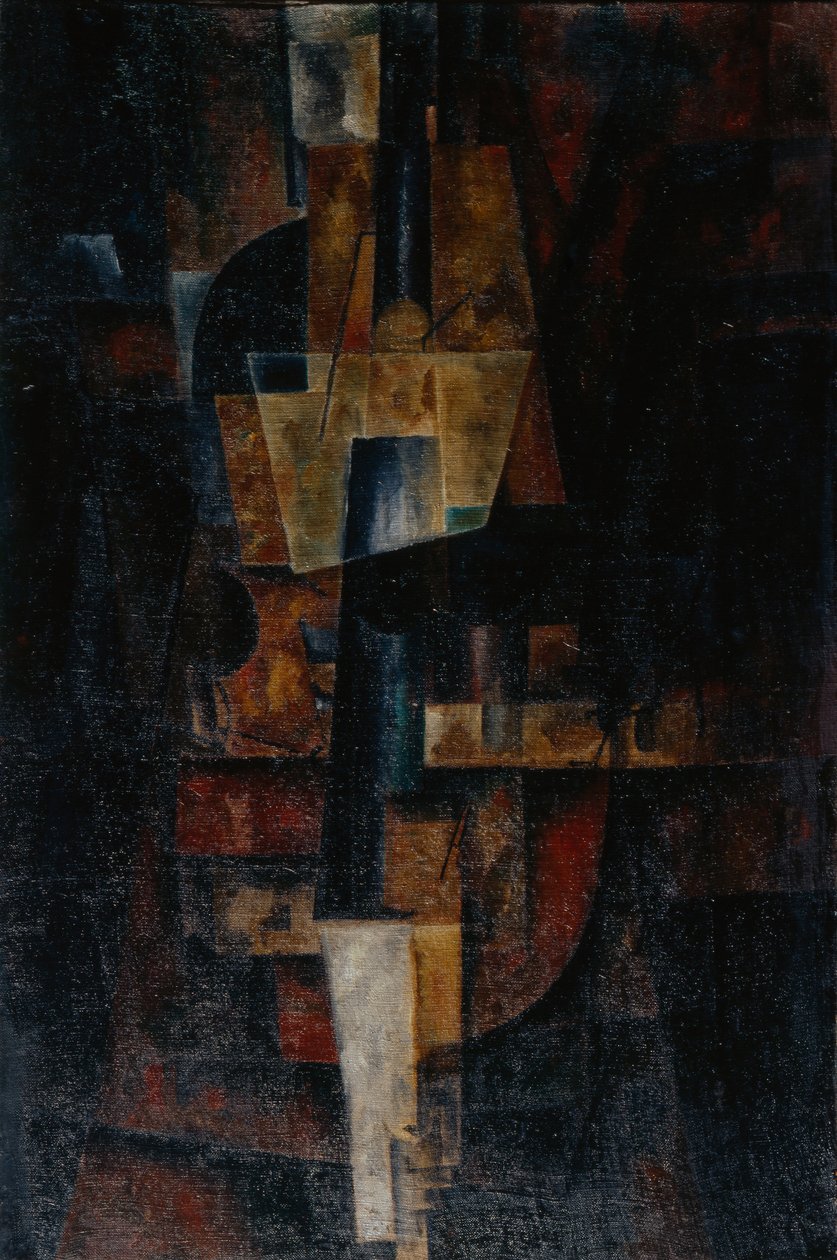 वायलिन, 1920 द्वारा लेव अलेक्जेंड्रोविच युदिनी