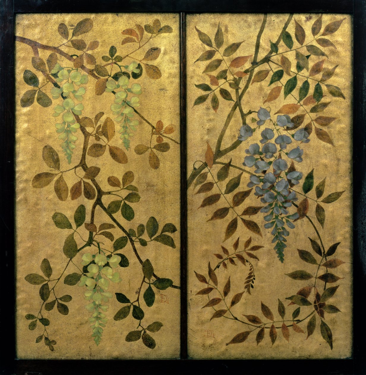 Wistaria, c.1890 (चित्रित चमड़ा) द्वारा लुईस फोरमैन डे