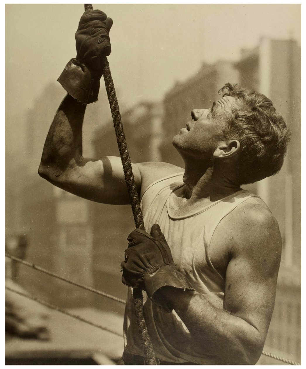 निर्माण श्रमिक साम्राज्य राज्य निर्माण, c.1930 द्वारा लेविस विक्स हाइन