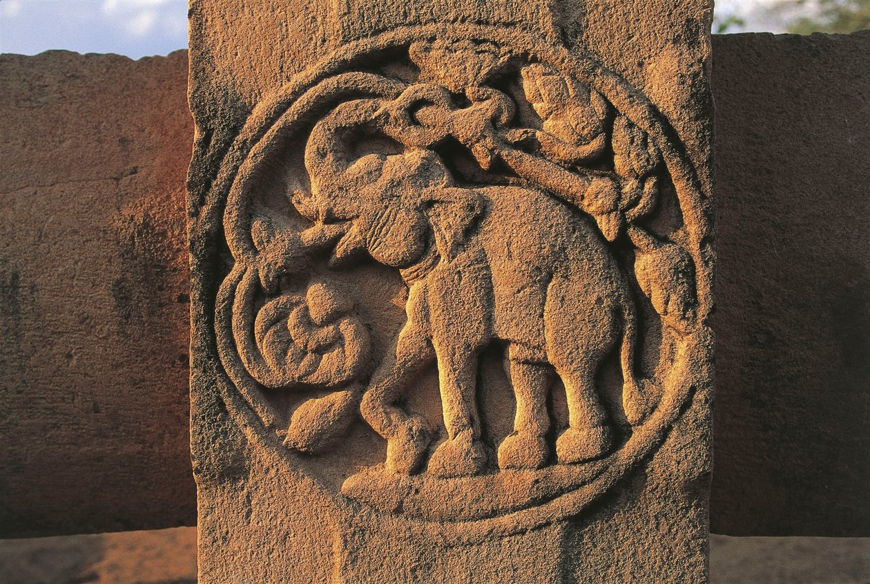 हाथी, स्तूप नंबर 2, सांची पर राहत (यूनेस्को विश्व विरासत सूची .) द्वारा अज्ञात अज्ञात