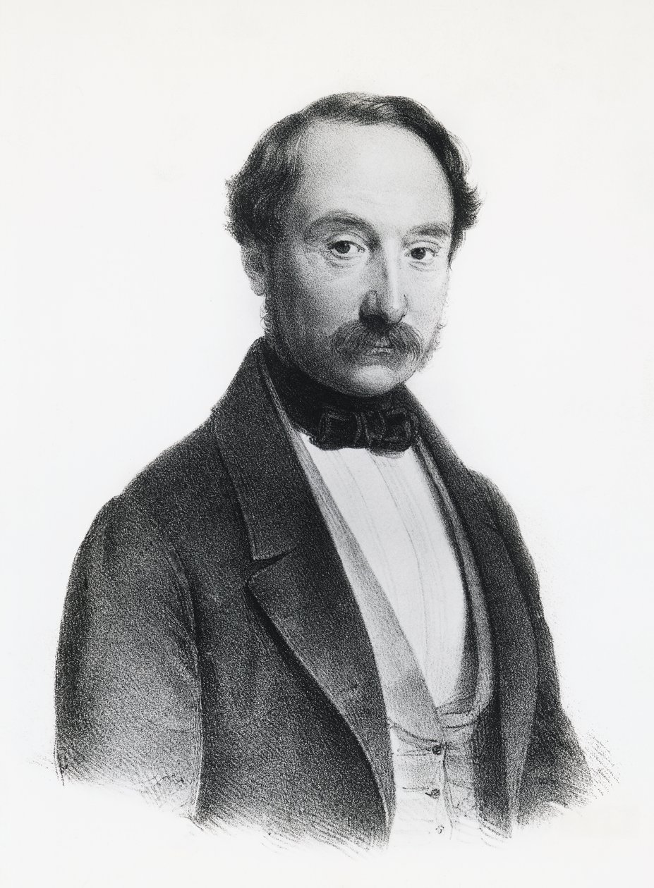 फ्रांसेस्को रिज़ोली (1809-1880) का पोर्ट्रेट, इतालवी राजनीतिज्ञ, चिकित्सक और सर्जन, उत्कीर्णन द्वारा अज्ञात अज्ञात