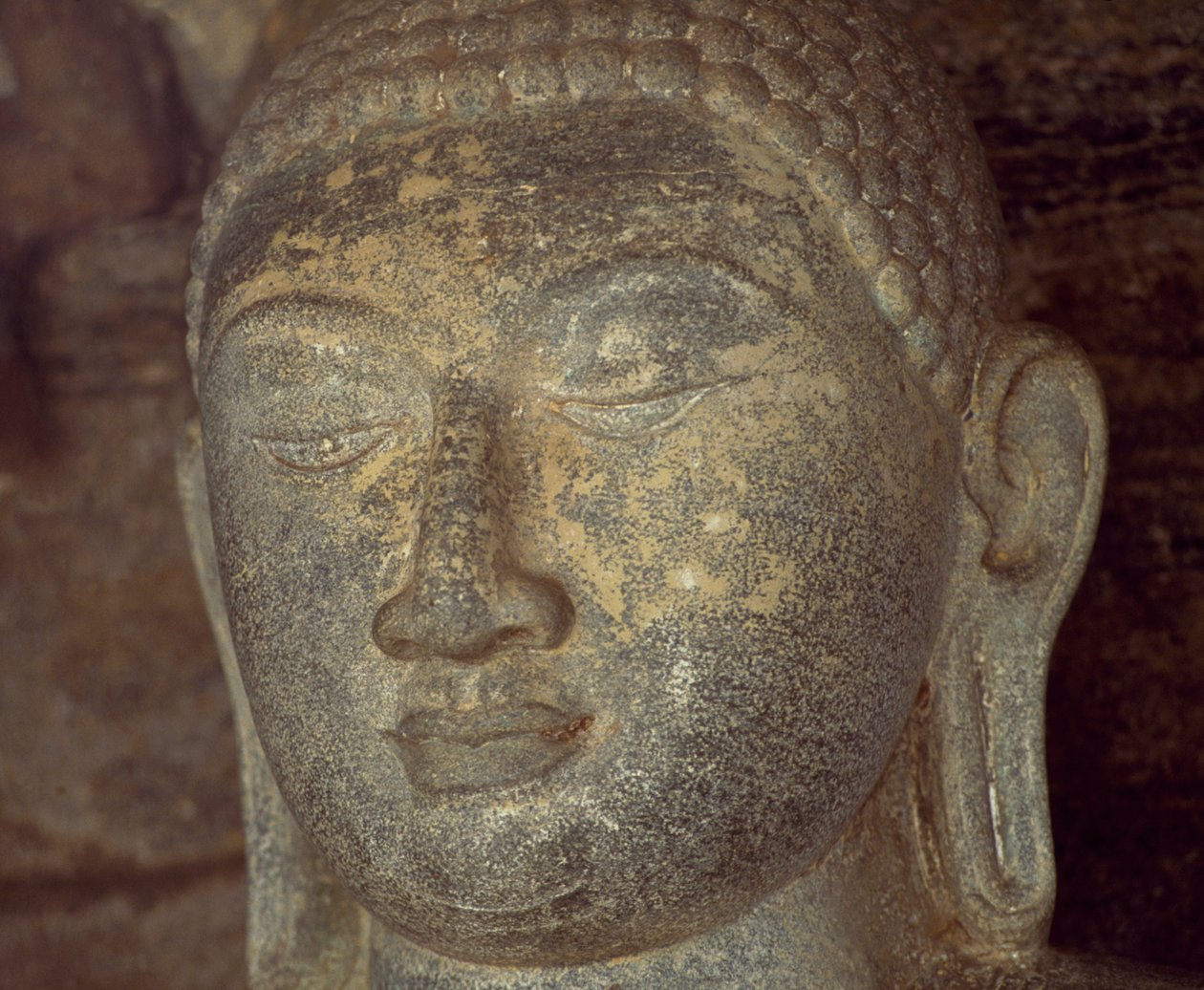 श्रीलंका, पोलोन्नारुवा, गल विहार के बुद्ध की प्रतिमा का विवरण (यूनेस्को विश्व विरासत सूची) द्वारा अज्ञात अज्ञात