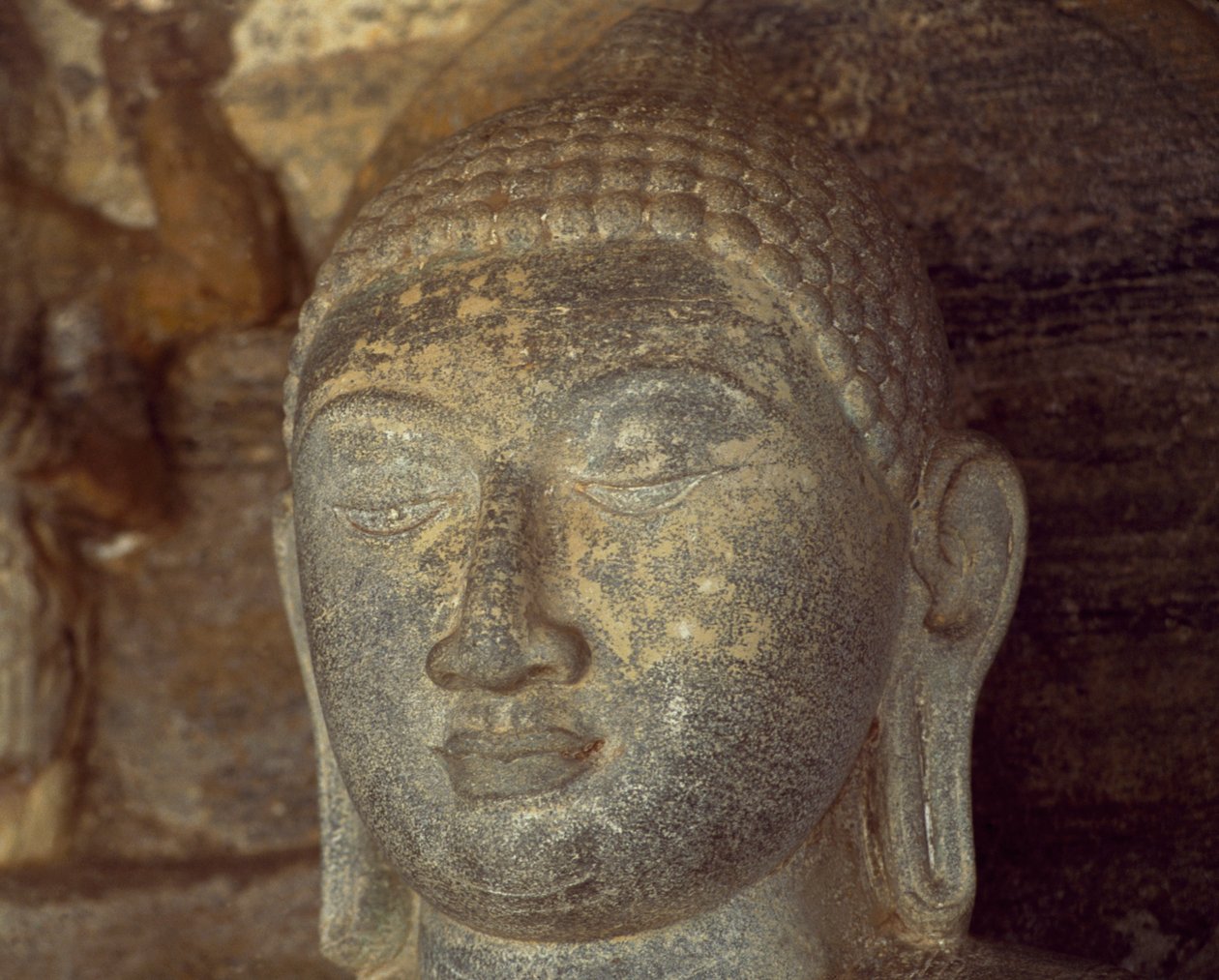 श्रीलंका, पोलोन्नारुवा, गल विहार के बुद्ध की प्रतिमा का विवरण (यूनेस्को विश्व विरासत सूची) द्वारा अज्ञात अज्ञात