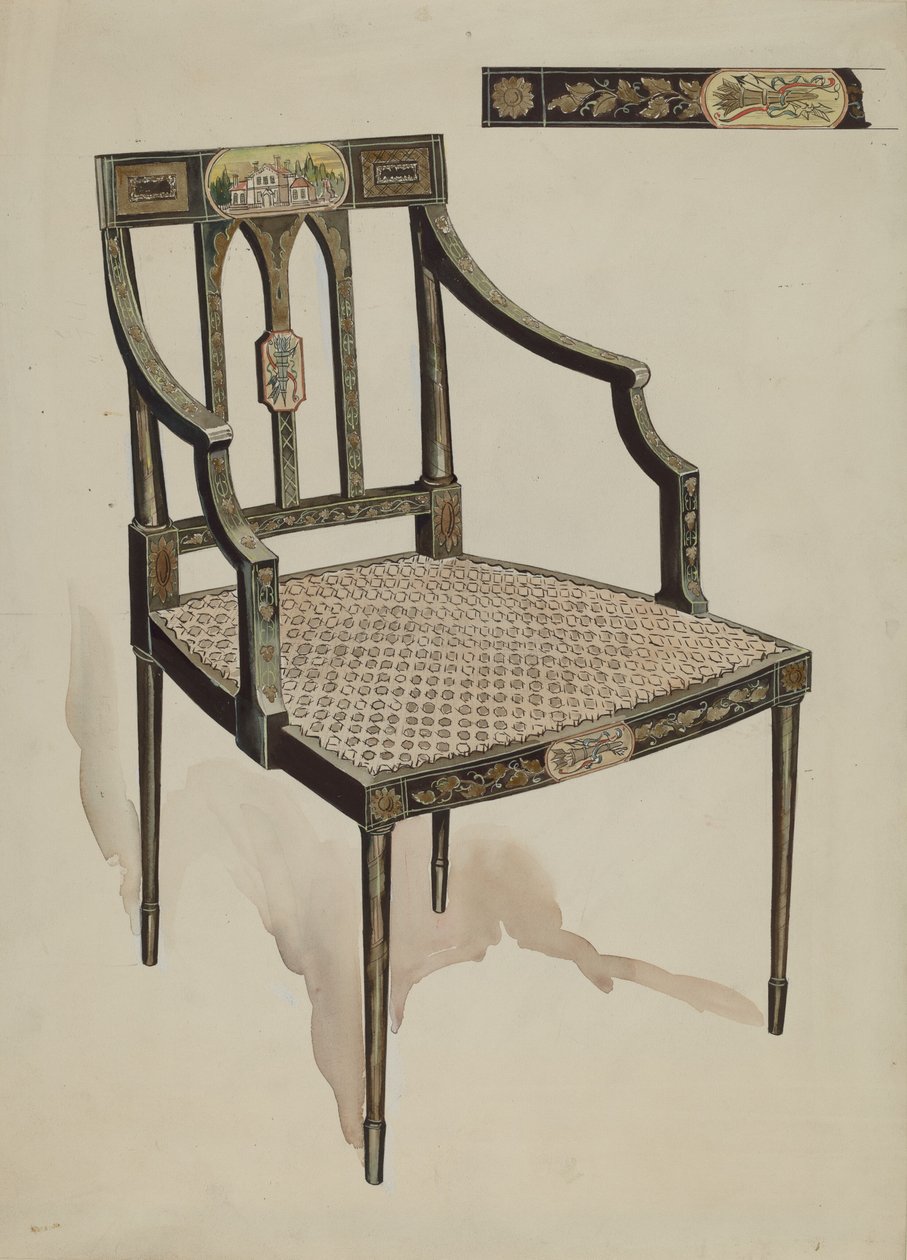 चेयर, सी. 1936. द्वारा लिलियन कॉज़ी