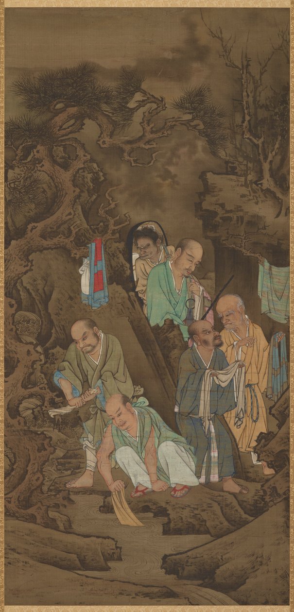लुओहान लॉन्ड्रिंग, 1178। द्वारा लिन टिंगगुई