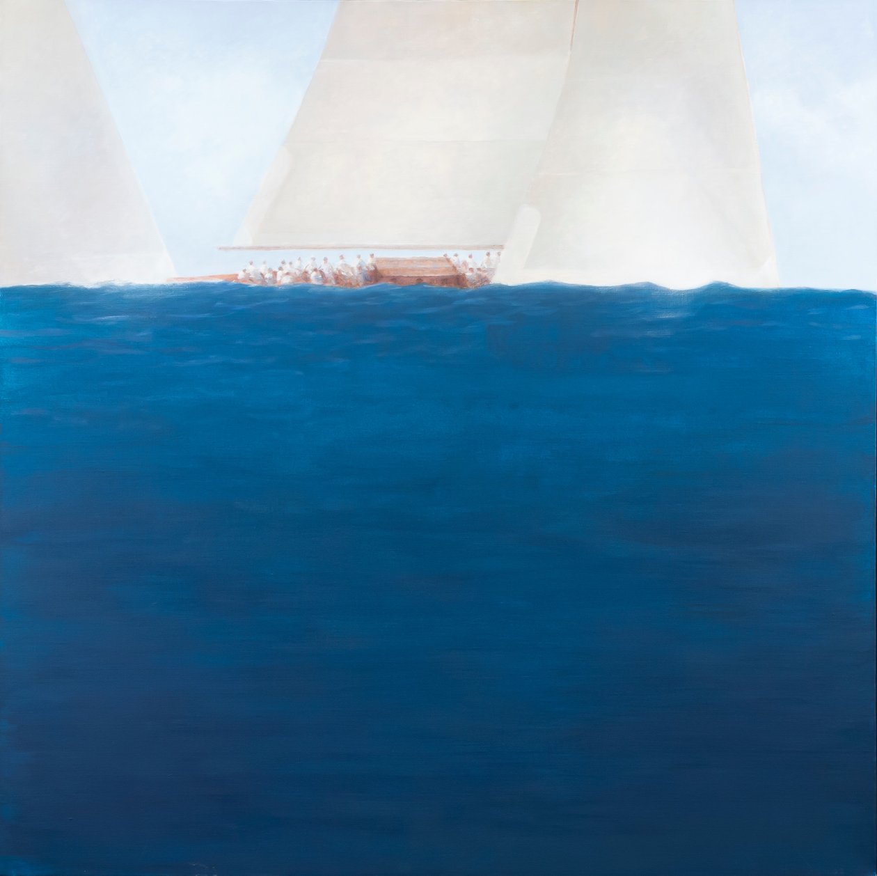जे क्लास रेसिंग, द सॉलेंट, 2012 (कैनवास पर एक्रिलिक) द्वारा लिंकन सेलिगमैन