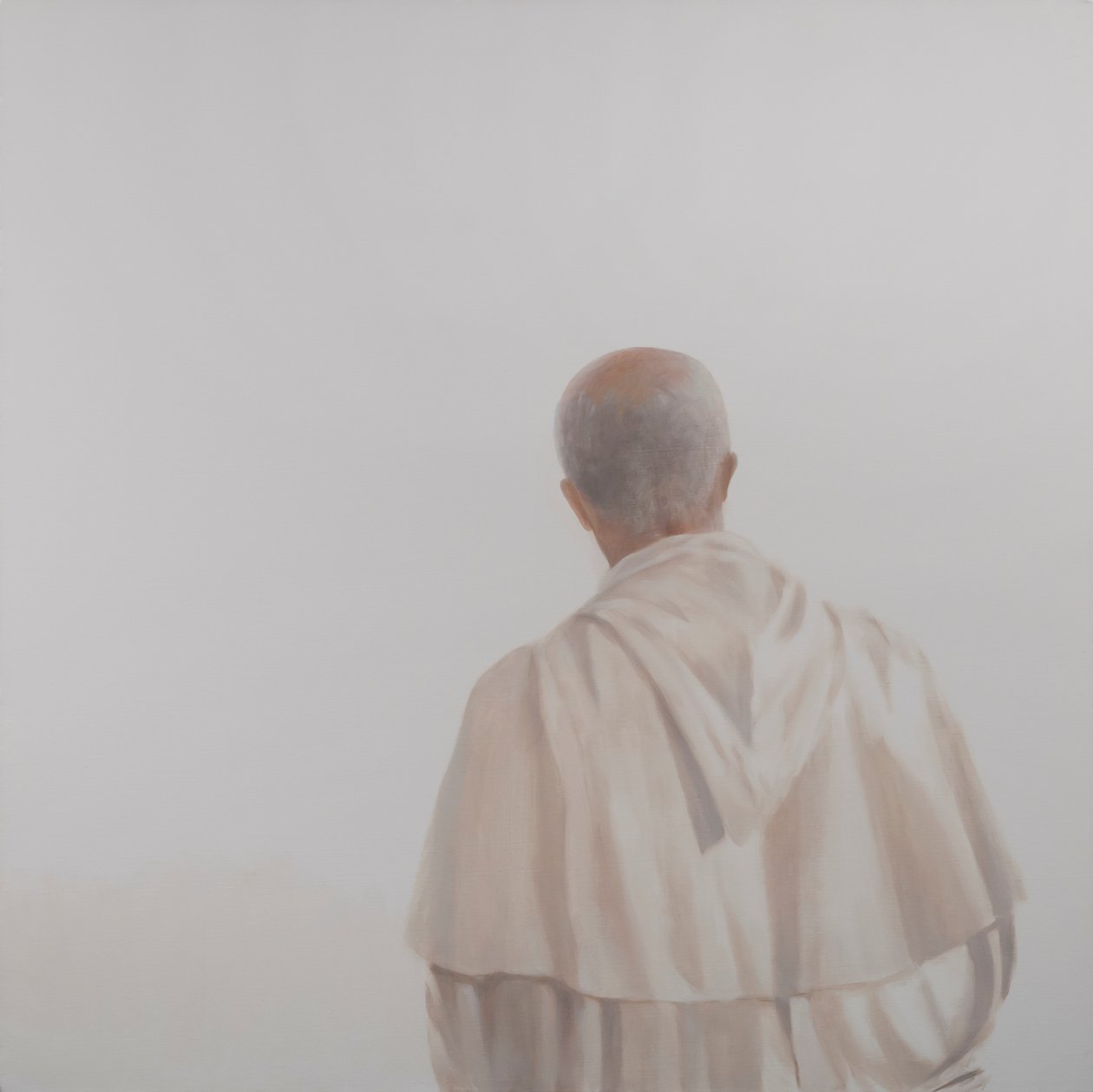 भिक्षु, संतअन्तिमो I, 2012 (कैनवास पर एक्रिलिक) द्वारा लिंकन सेलिगमैन