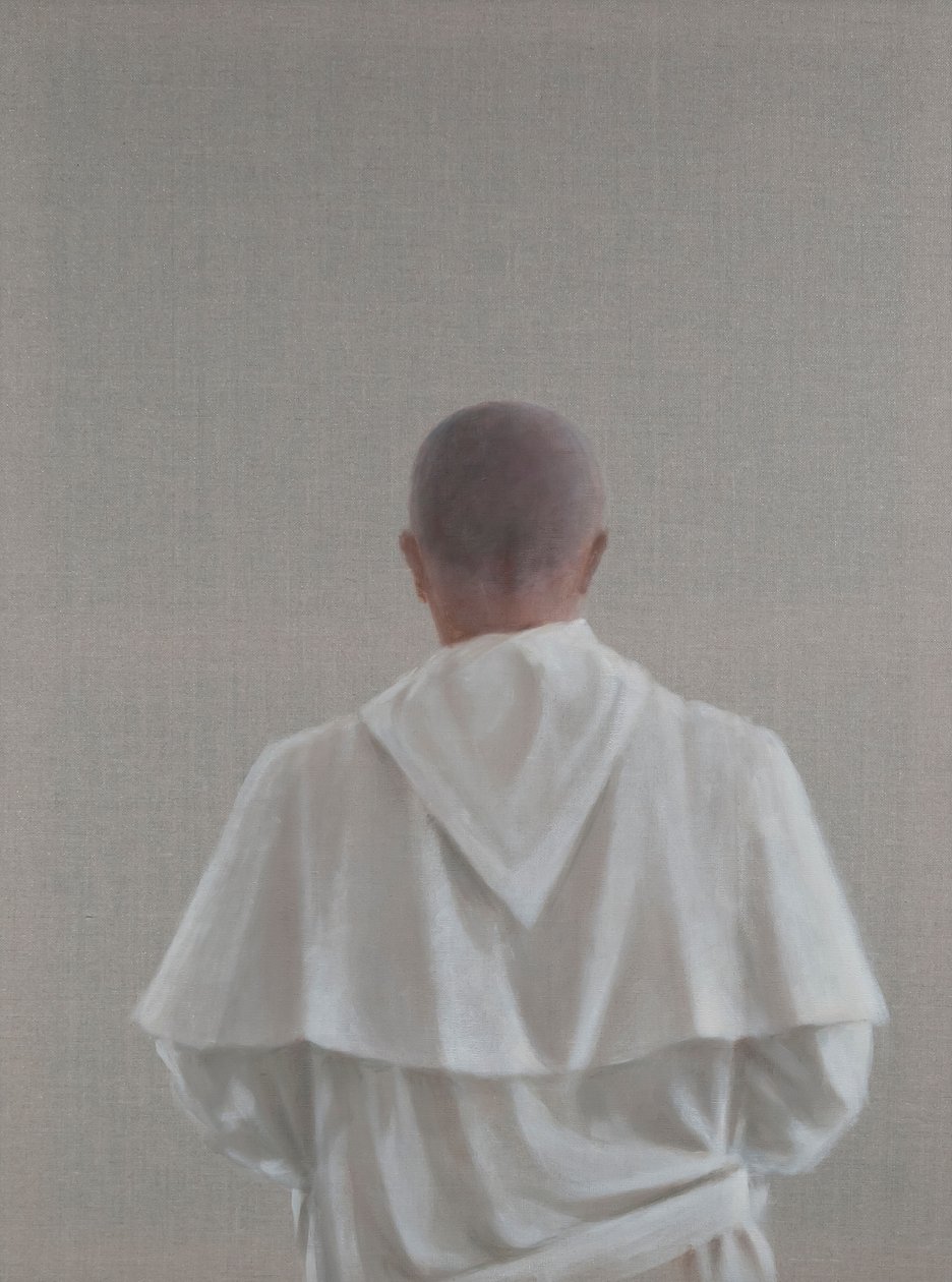 भिक्षु Sant&39;Antimo III, 2012 (कैनवास पर एक्रिलिक) द्वारा लिंकन सेलिगमैन