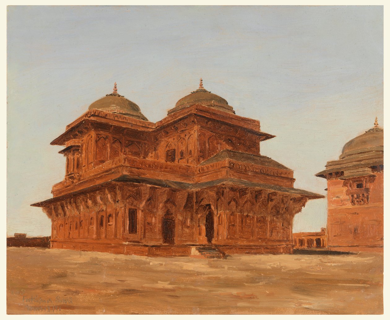 Fatehpur Sikri, Birbal’s Palace, India द्वारा लॉकवुड डे फॉरेस्ट