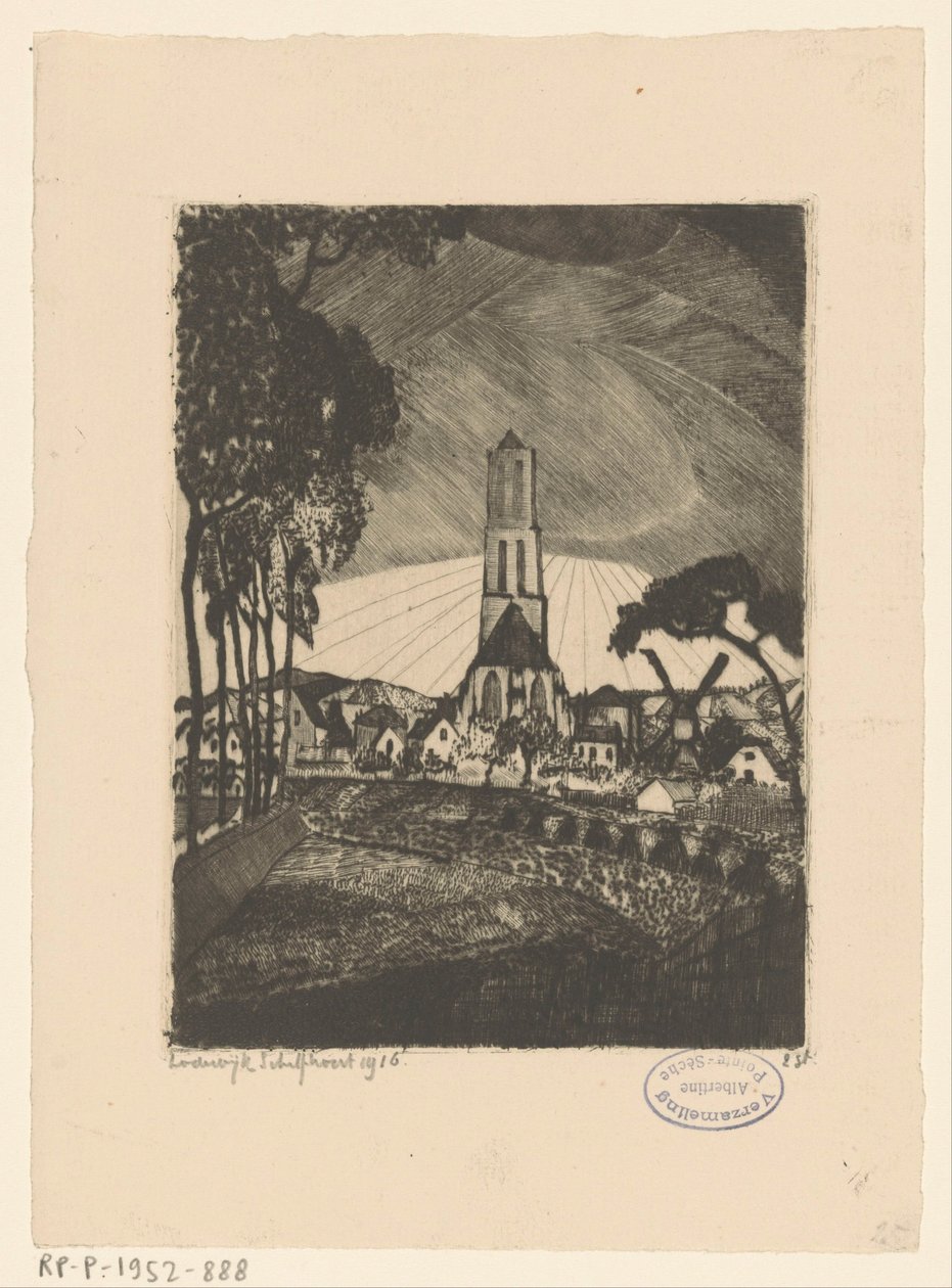  द्वारा Lodewijk Shelfhout (कलाकार द्वारा हस्ताक्षरित)