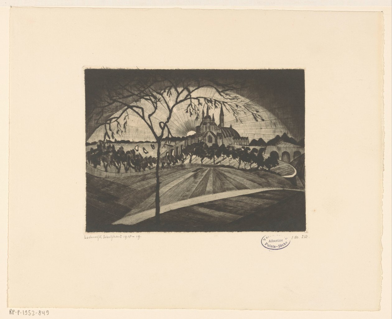  द्वारा Lodewijk Shelfhout (कलाकार द्वारा हस्ताक्षरित)