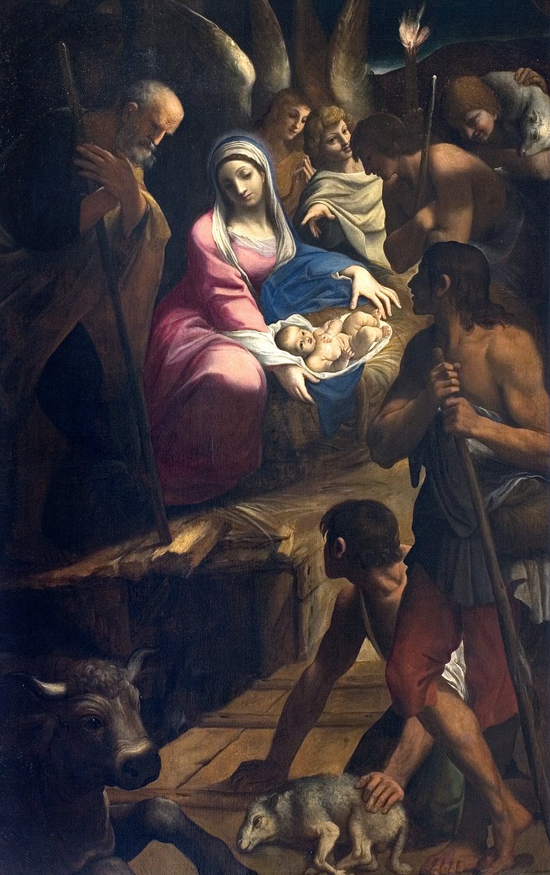 चरवाहों का आगमन द्वारा Lodovico Carracci