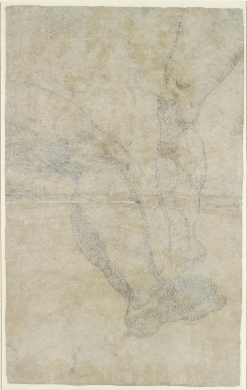 दो जोड़ी पैरों का अध्ययन, c1575-1615 द्वारा Lodovico Carracci