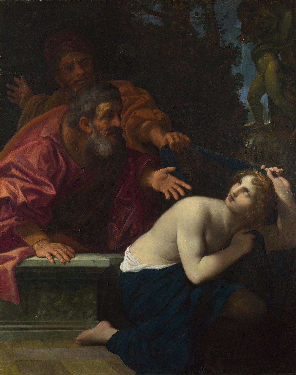 सुसन्ना और द एल्डर, 1616 द्वारा Lodovico Carracci