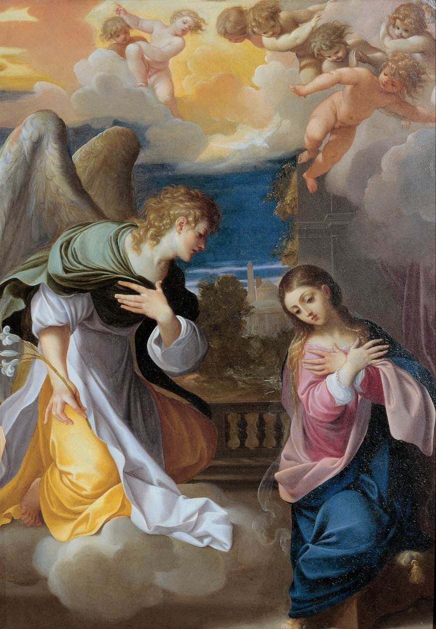 द अनाउंसमेंट, 1603-1604 द्वारा Lodovico Carracci