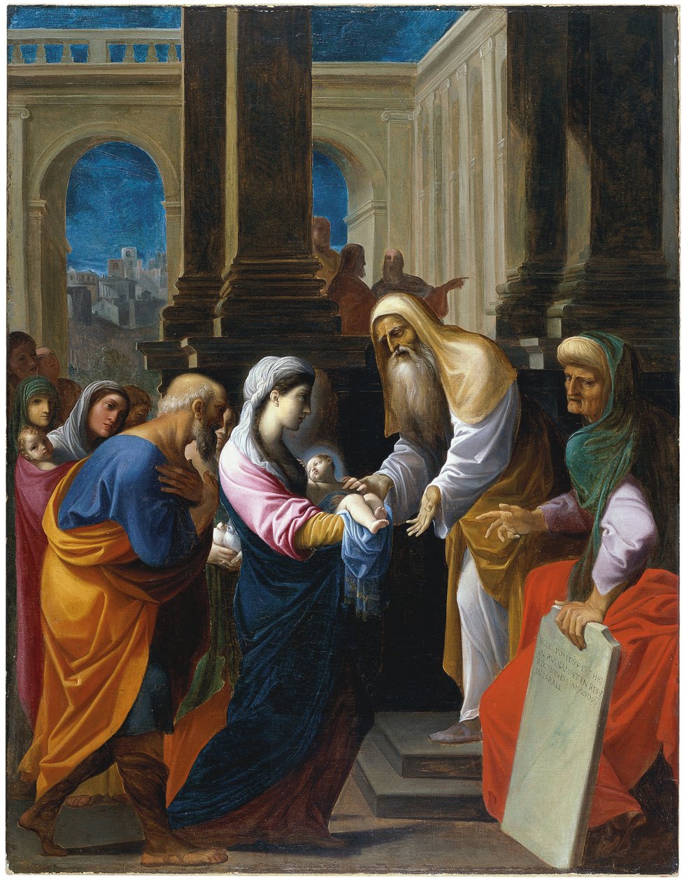 मंदिर में प्रस्तुति द्वारा Lodovico Carracci