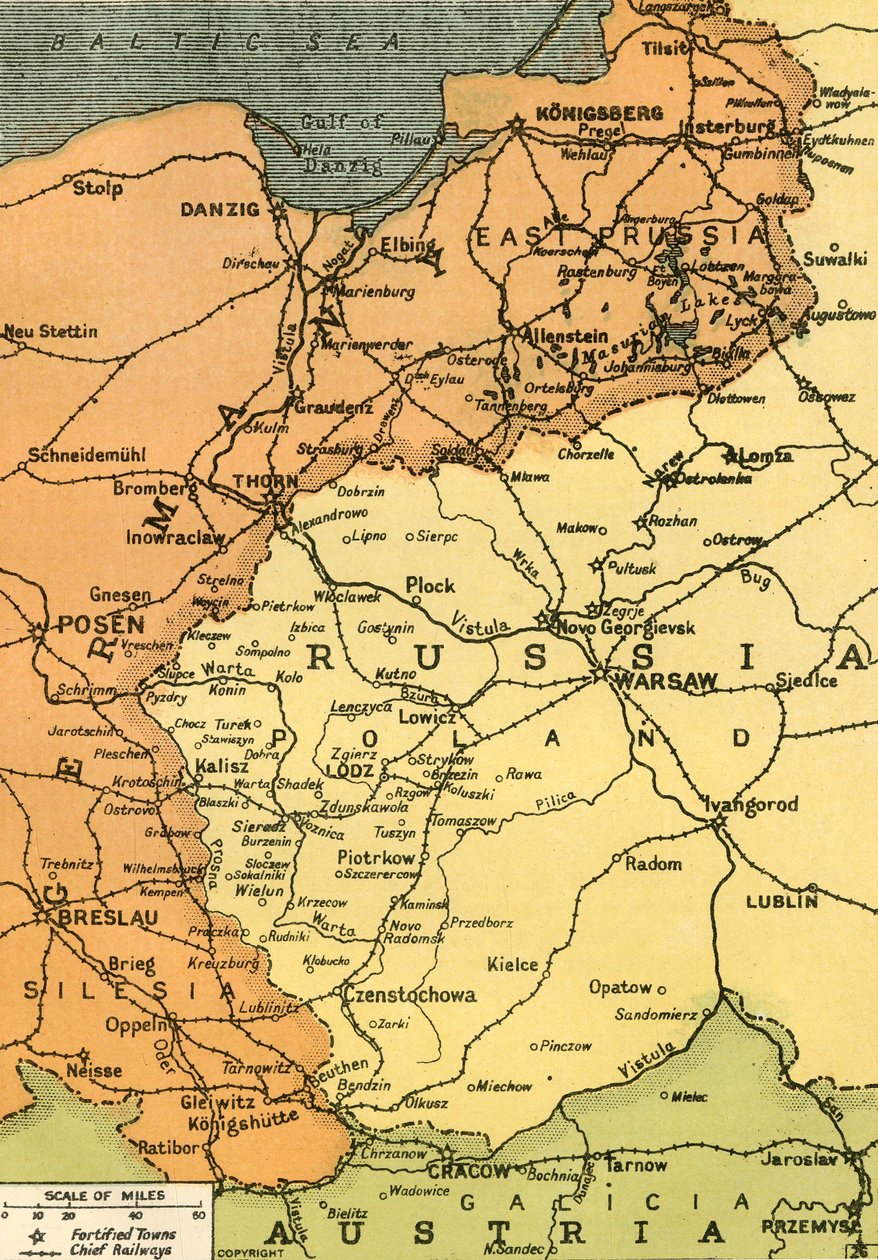 द ईस्टर्न फ्रंटियर, 1919। द्वारा लंदन भौगोलिक संस्थान