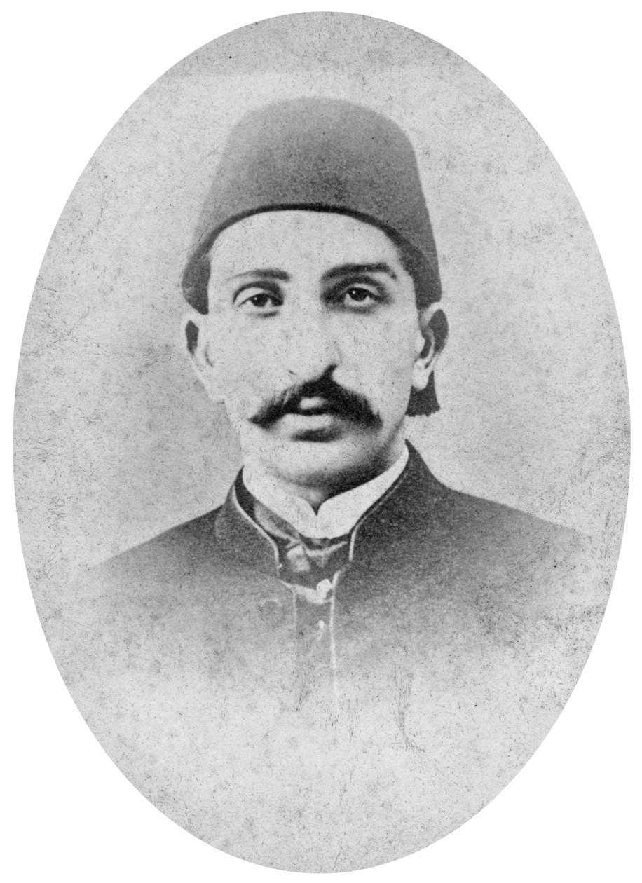 तुर्की का सुल्तान, c1880। द्वारा लंदन त्रिविम और फोटोग्राफिक सह